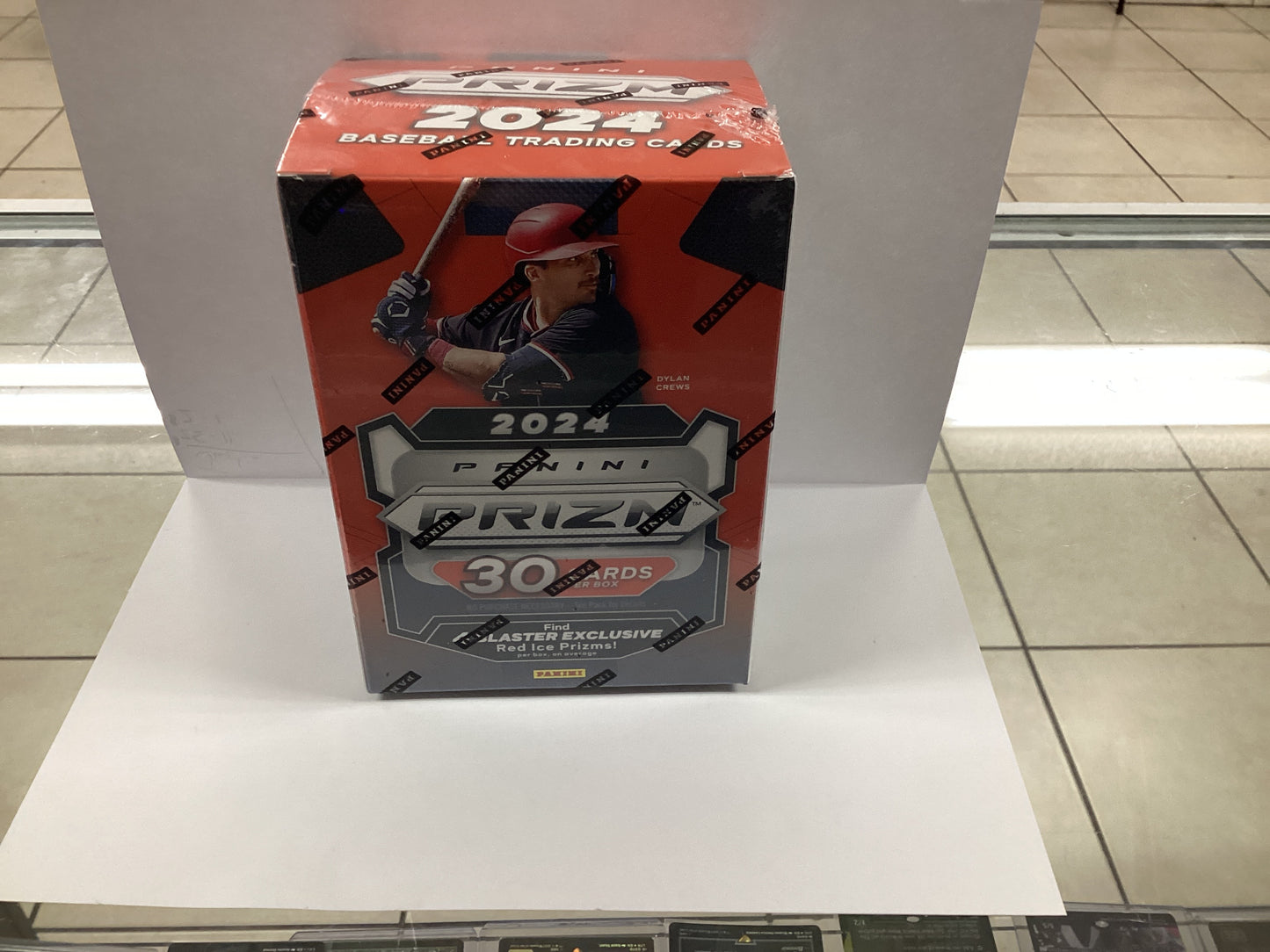 Panini Prizm MLB Red Ice Blaster