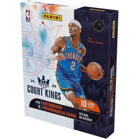 2024-25 Panini Court Kings NBA Trading Card Box (Hobby)