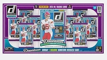 Donruss Downtown Panini 2025 NFL Trading Card Box