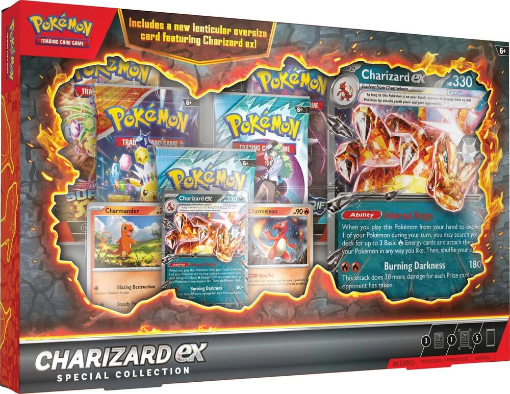 Charizard EX Special Collection box