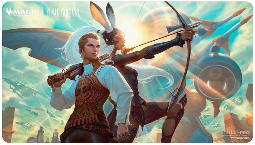 FINAL FANTASY Playmat for Magic: The Gathering - Balthier and Fran