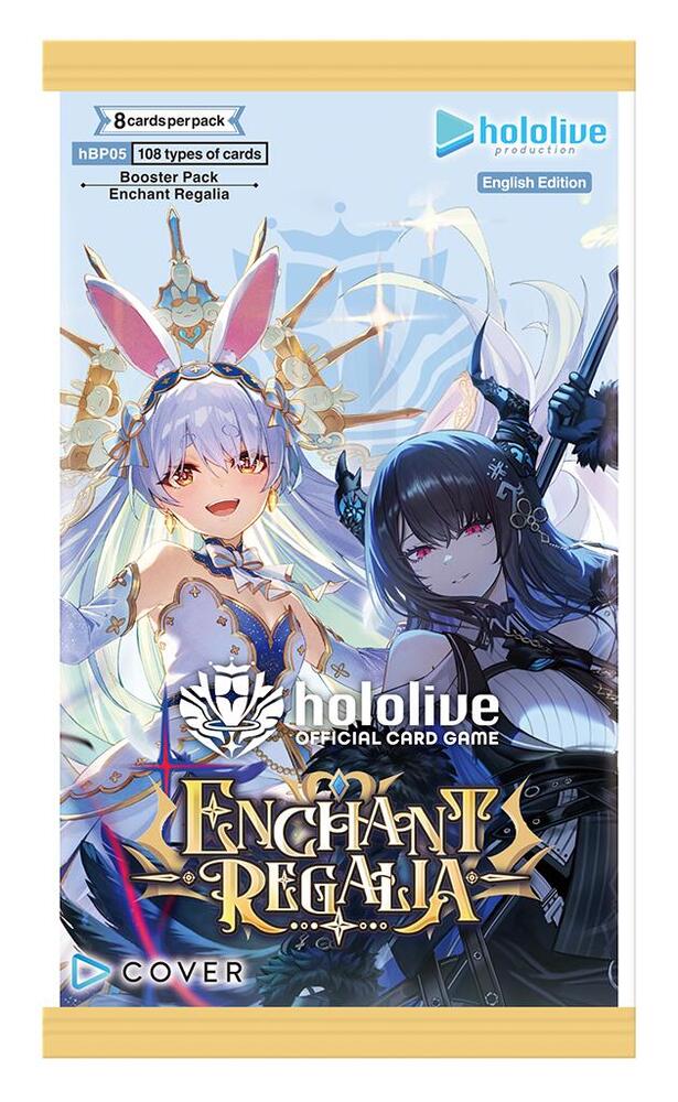 Hololive Official Card Game Enchant Regalia Booster Pack