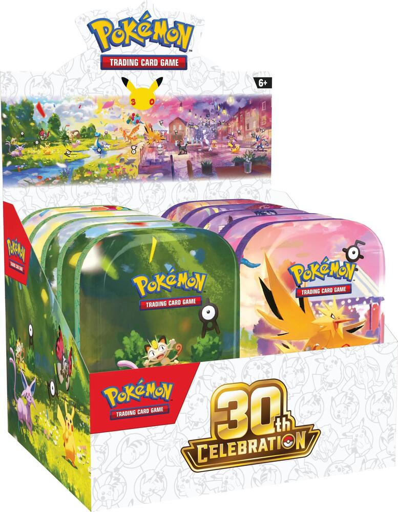 (preorder) POKEMON 30TH CELEBRATION MINI TIN