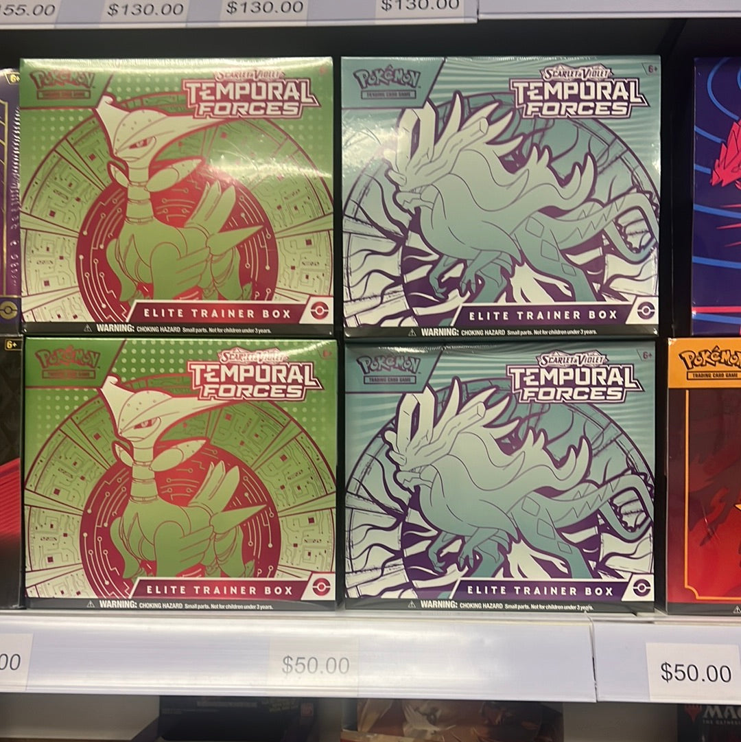 Pokémon: Scarlet & Violet Temporal Forces Elite Trainer Box