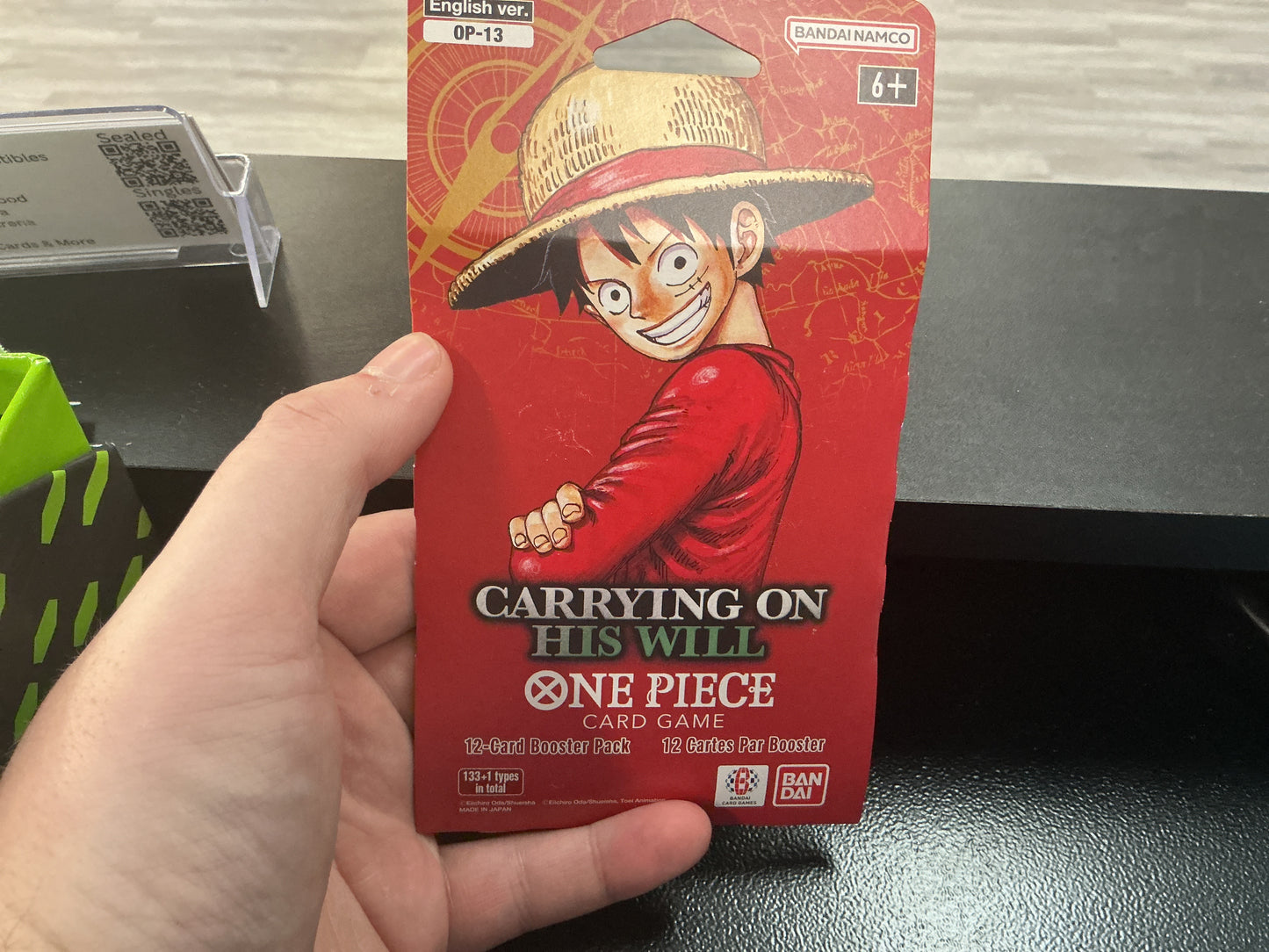Carry on his op-13 sleeved pack