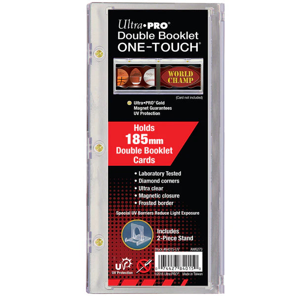 Ultra Pro 185mm Double Booklet Card UV One-Touch Magnetic Holder