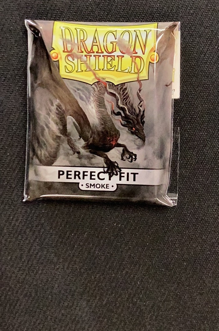 Dragon Shield: Smoke Perfect Fit Sleeves (100ct)