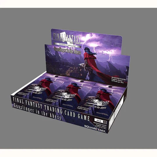 final fantasy trading card game booster box Final Fantasy TCG Gunslinger in the Abyss Booster Box – Hyper Collectibles
