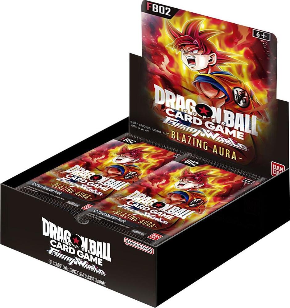 Dragon Ball Super Card Game: Fusion World Blazing Aura Booster Box (FB02)