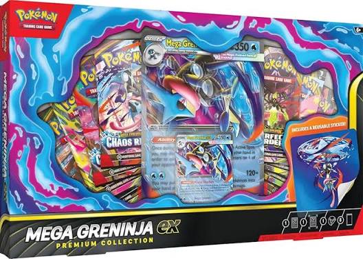 Mega Greninja ex premium collection