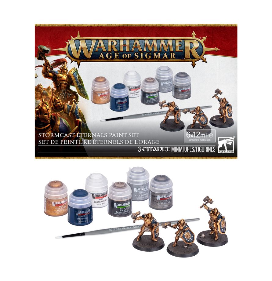 Warhammer Stormcast Eternals Paint Set