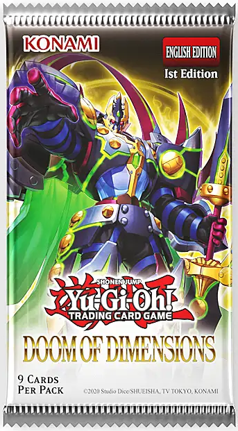 Yu-Gi-Oh!: Doom of Dimensions First Edition - Booster Pack