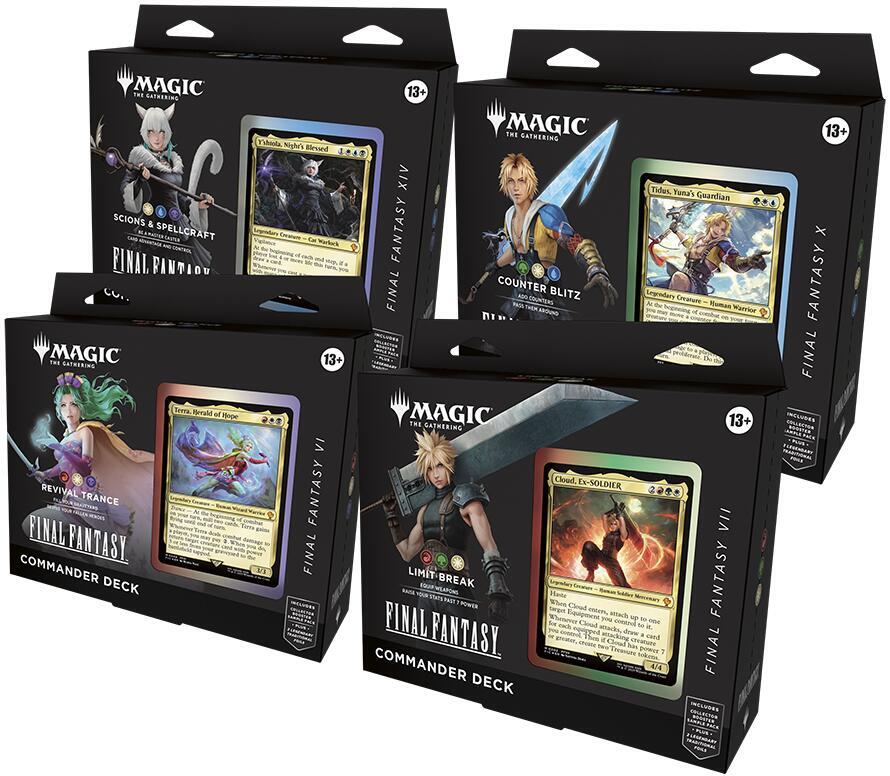 Magic the Gathering: FINAL FANTASY Commander Deck Display - Commander: FINAL FANTASY (FIC)