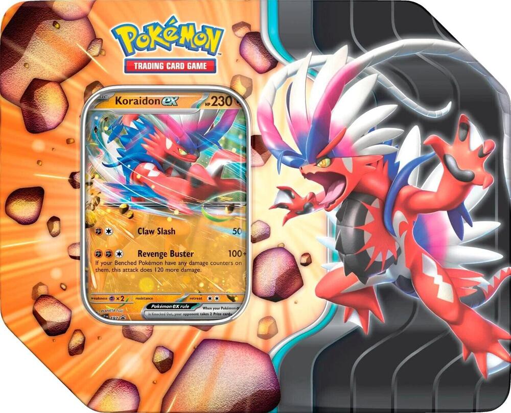 Pokémon Slashing Legends Tin
