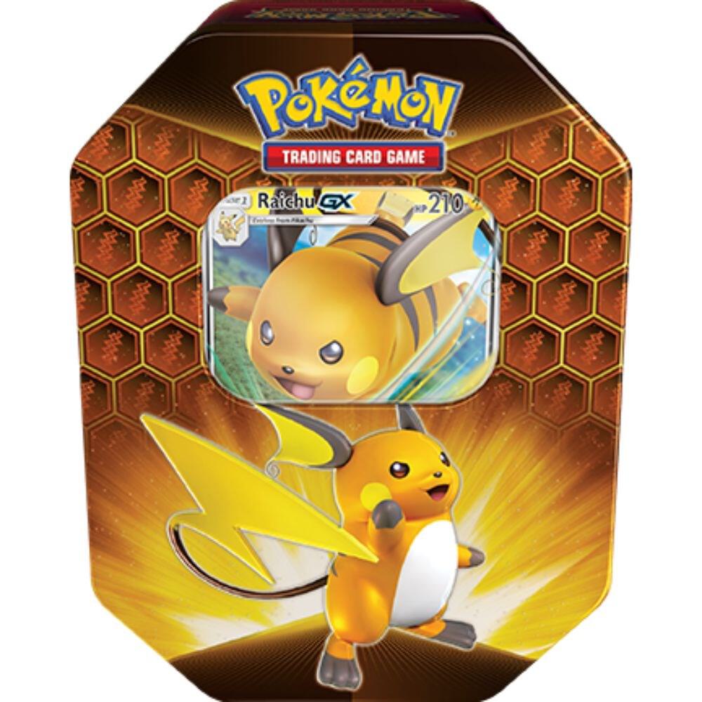 Raichu Hidden Fates Tin