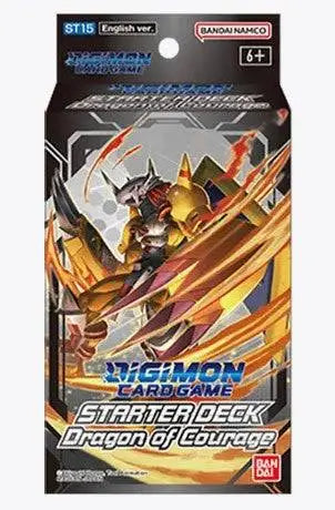 Digimon Card Game: Dragon of Courage Starter Deck (ST-15)