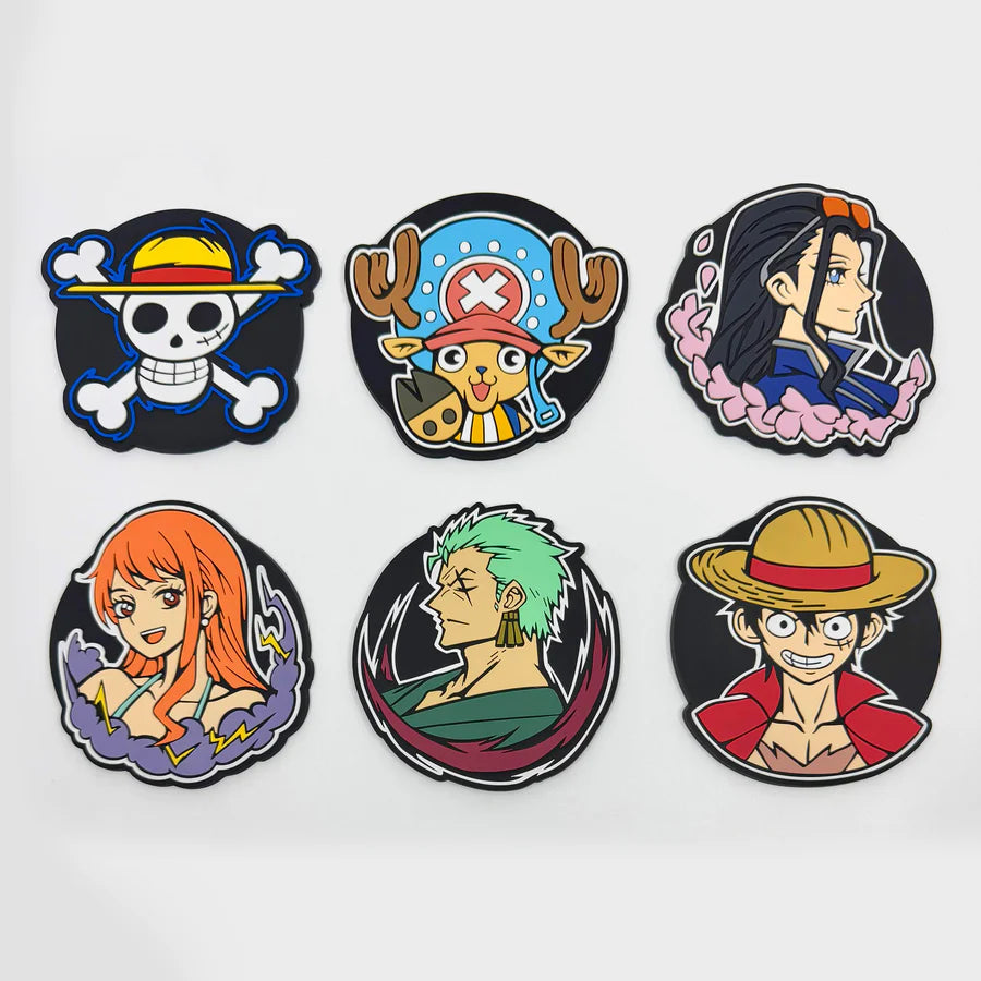 Straw Hat Pirates Vinyl Coaster Set of 6
