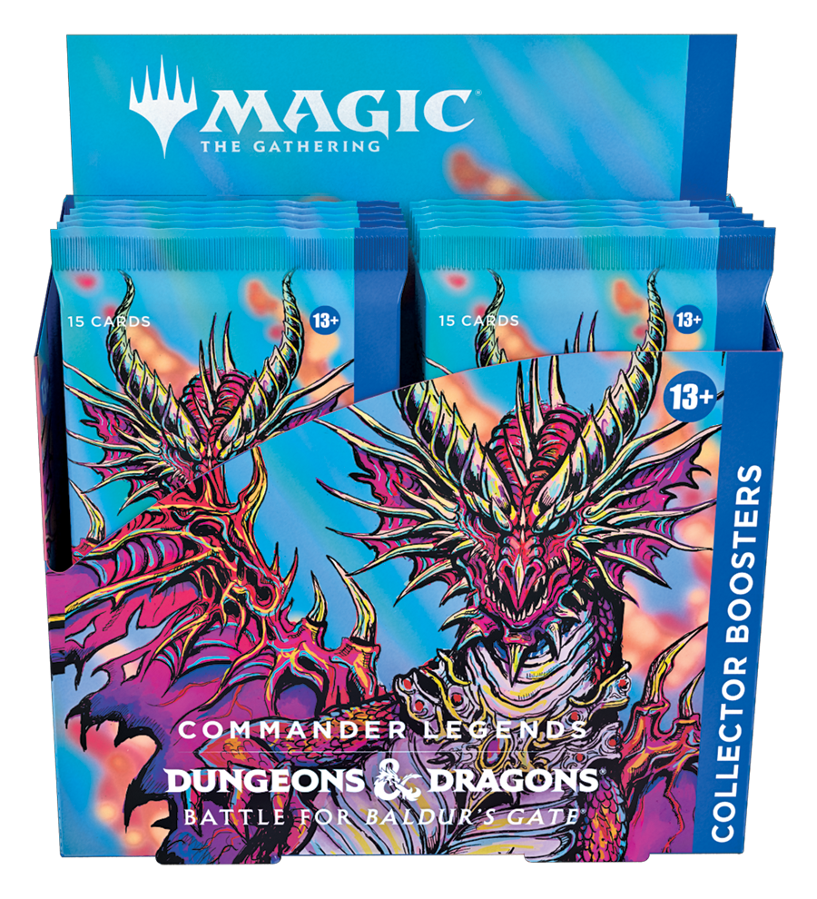 Magic the Gathering: Commander Legends Dungeons & Dragons Battle for Baldur’s Gate Collector Booster Box