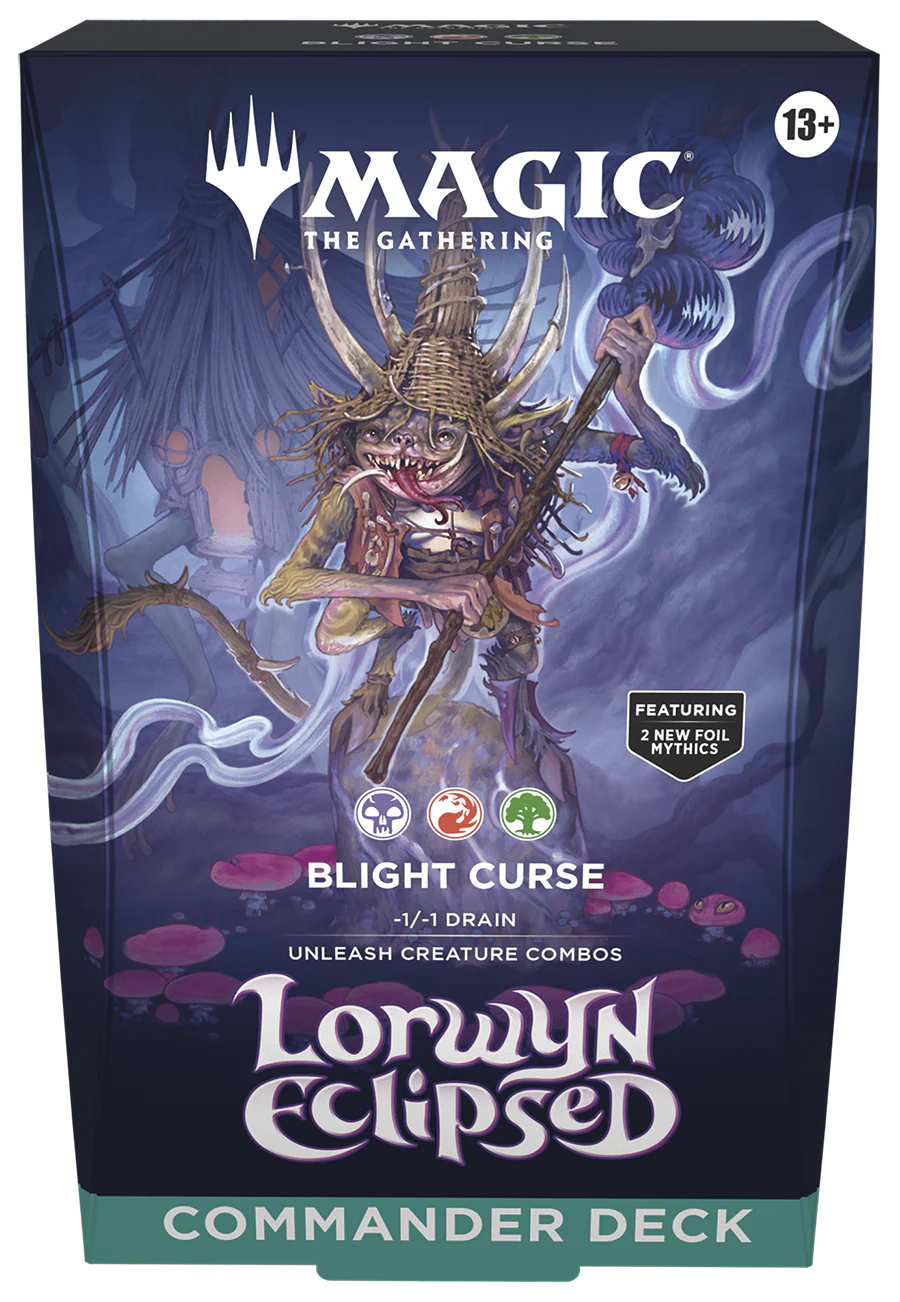 MTG Lorwyn Eclipsed Commander Deck Blight Curse PRESALE