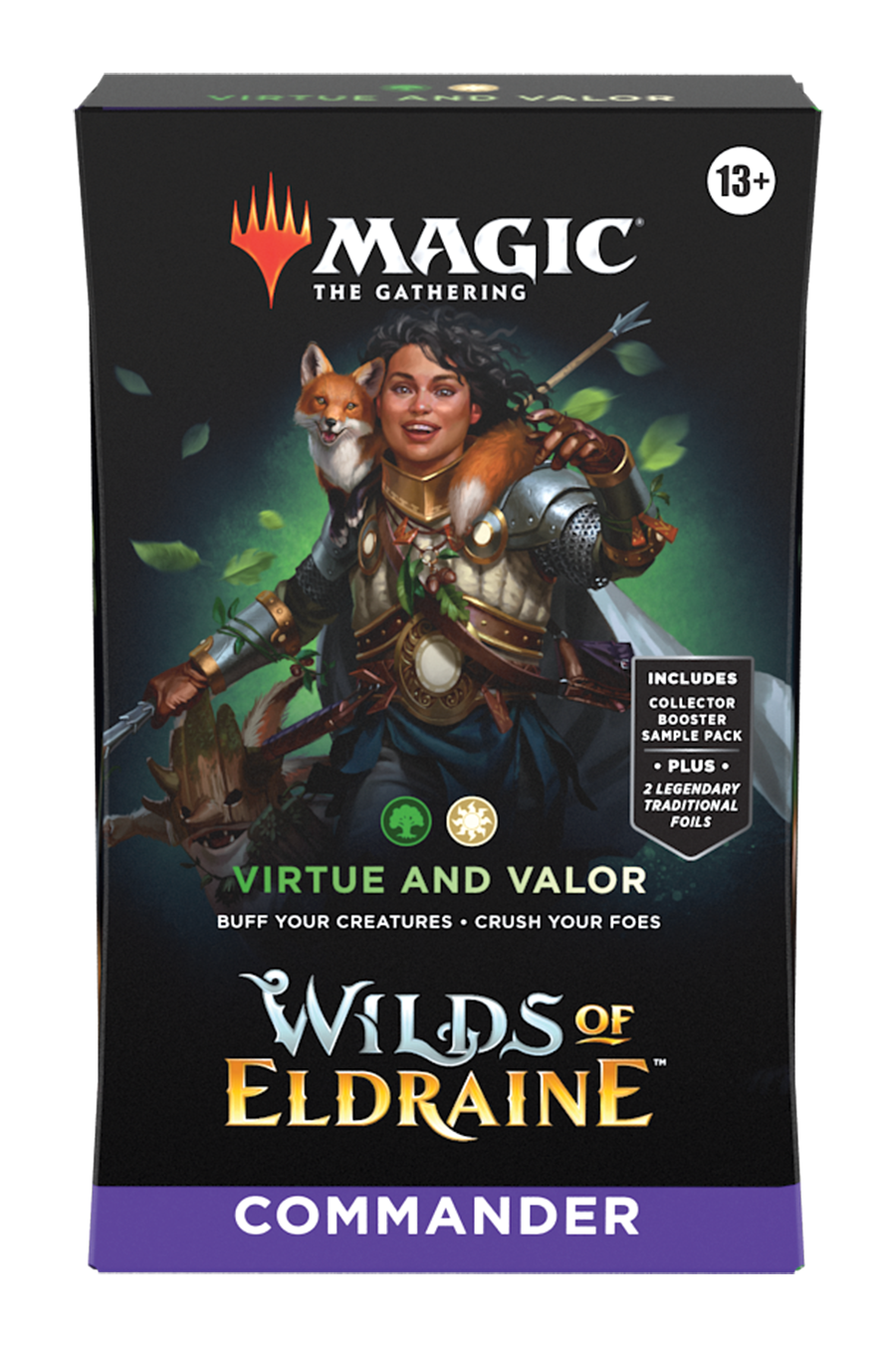 Magic the Gathering: Wilds of Eldraine Virtue and Valor Commander Deck