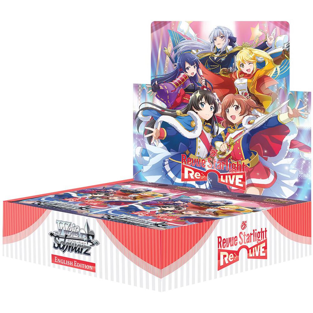 Weiss Schwarz: Revue Starlight Re LIVE Booster Box (English Edition) Hyper Collectibles Weiss Schwarz: Revue Starlight Re LIVE Booster Box (English Edition) Hyper Collectibles