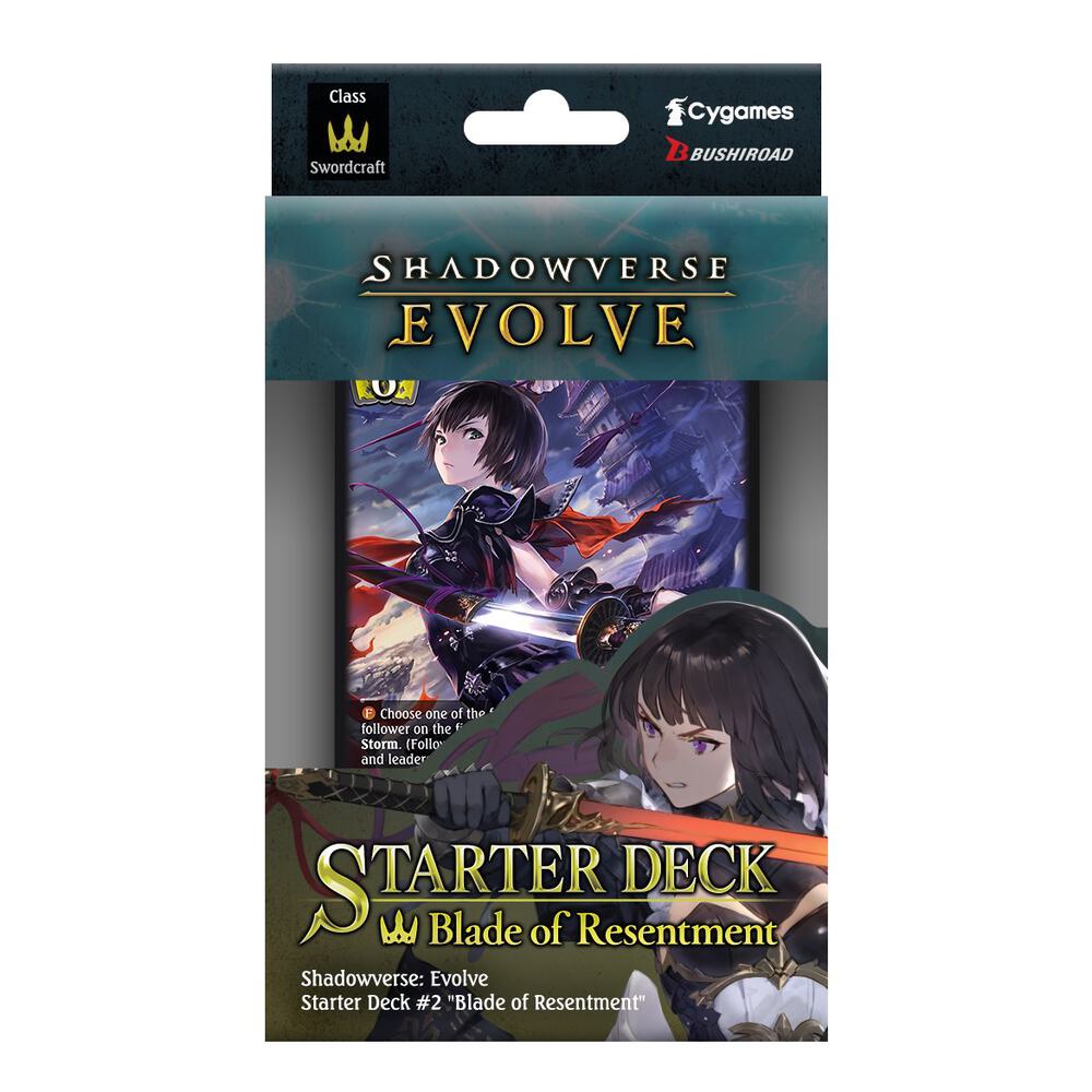 Shadowverse: Evolve TCG: Starter Deck: Blade of Resentment (SD02)