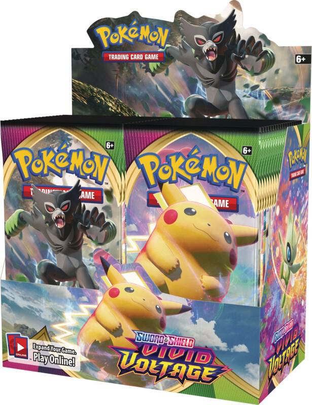Pokémon: Sword & Shield Vivid Voltage Booster Box