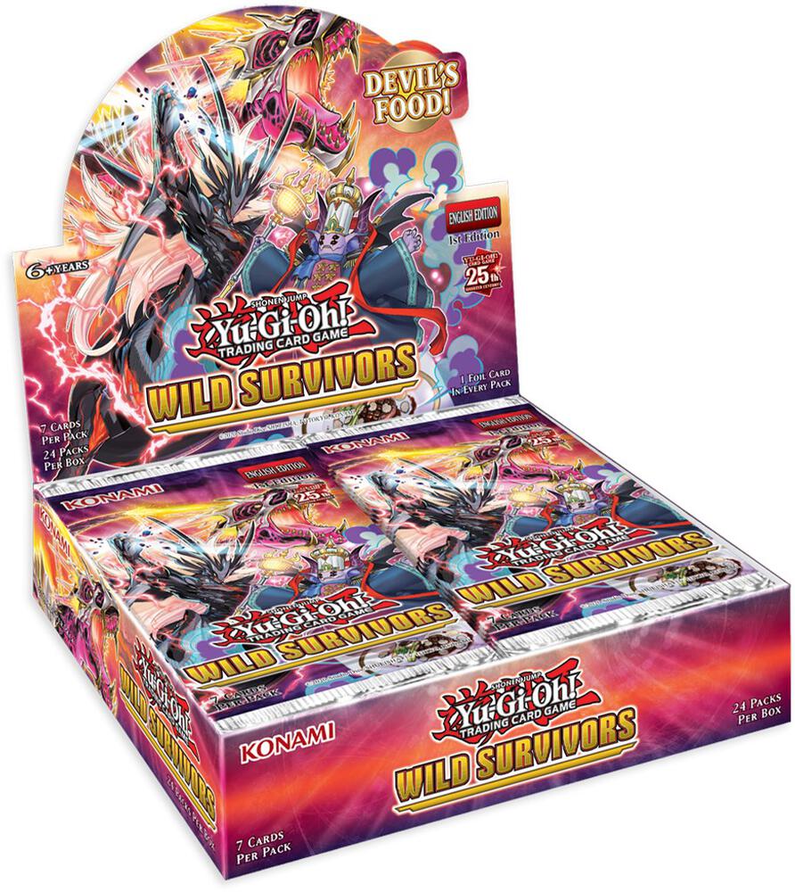 Yu-Gi-Oh: Wild Survivors Booster Box