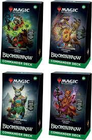Magic the Gathering: Bloomburrow Commander Set of 4