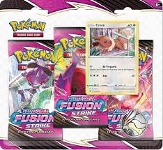 Pokémon: Sword & Shield Fusion Strike Eevee - 3-Pack Blister