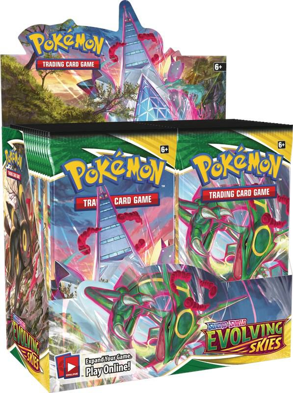 Evolving Skies Pokemon Sword and Shield Booster Box