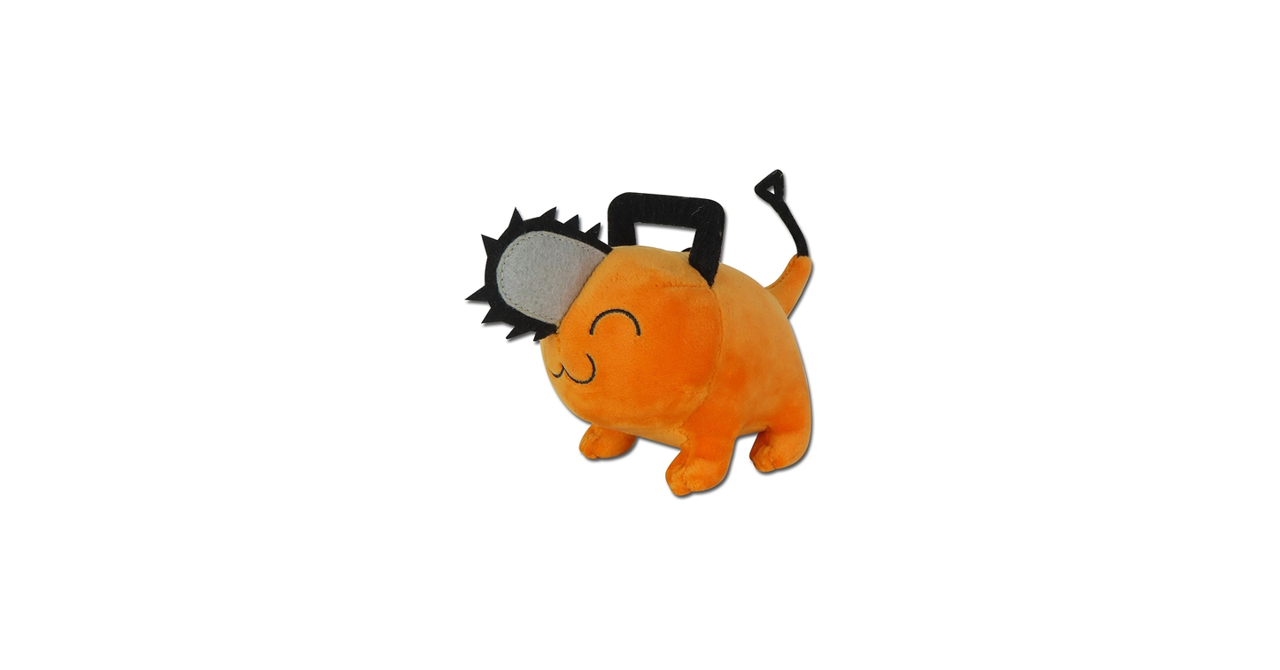 Chainsawman Pochita Smile eyes closed 4 inch plushie