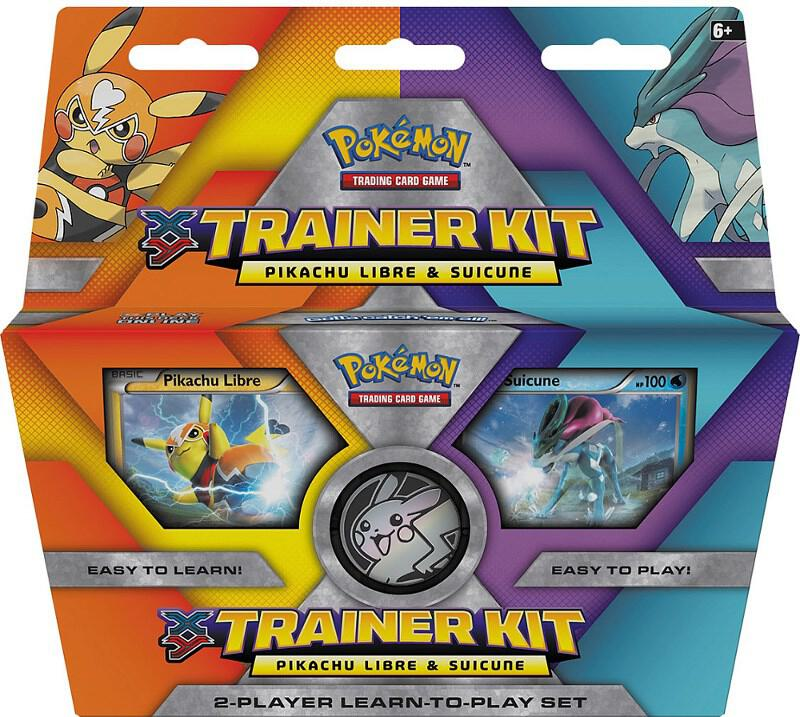 XY Trainer Kit Pikachu Libre & Suicune