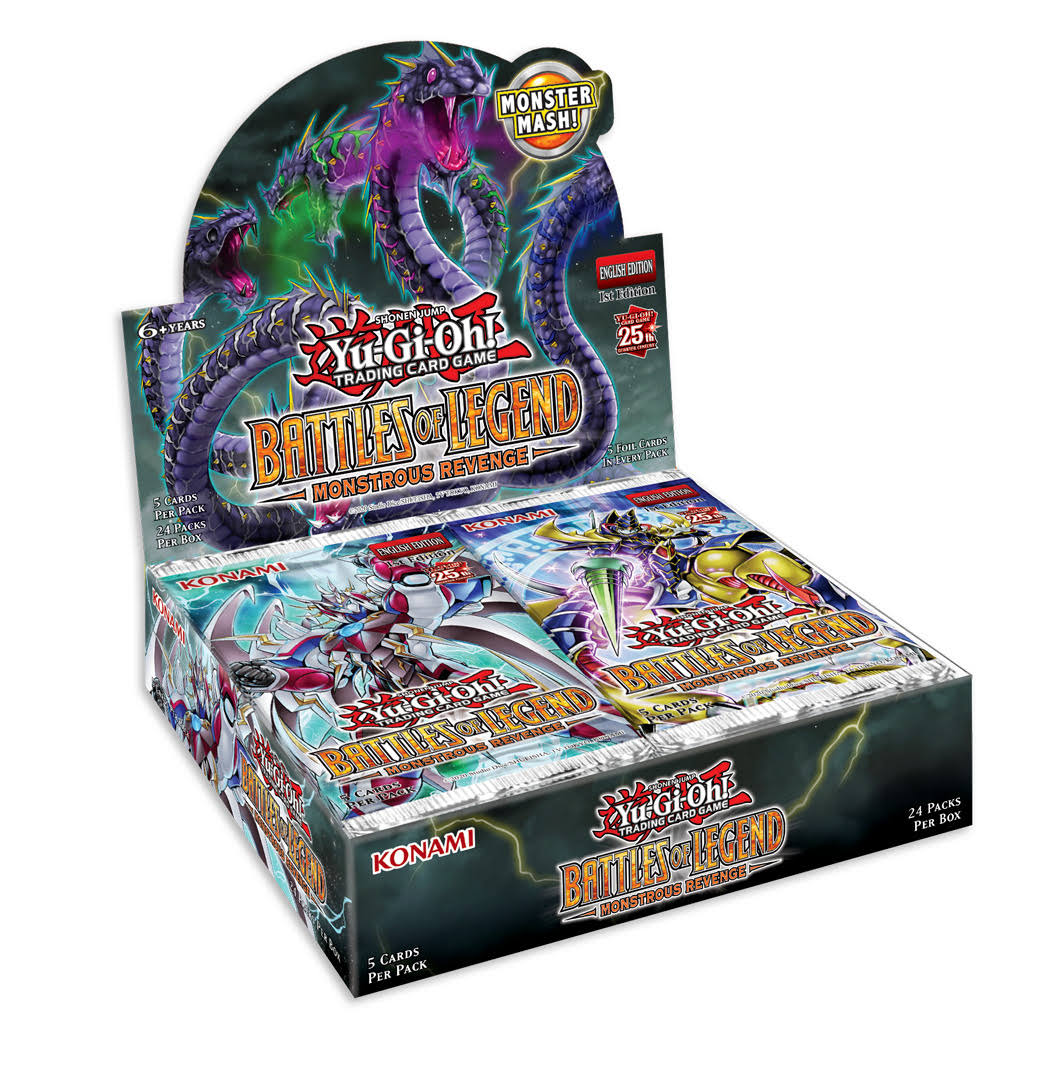 Yu-Gi-Oh: Battles of Legend Monstrous Revenge Booster Box