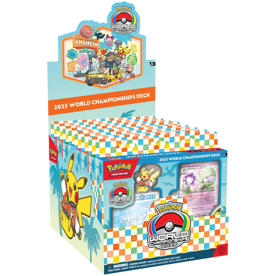 POKEMON TCG: 2025 WORLD CHAMPIONSHIP DECKS