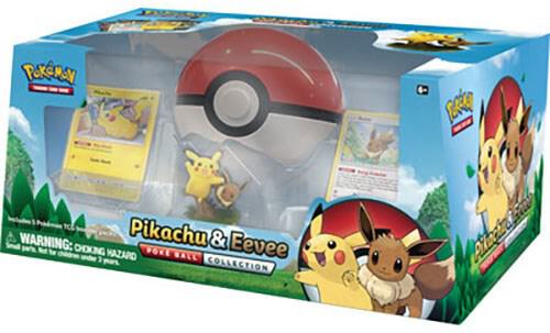 Pokémon Pikachu & Eevee Poke Ball Collection - Miscellaneous Cards & Products (MCAP)