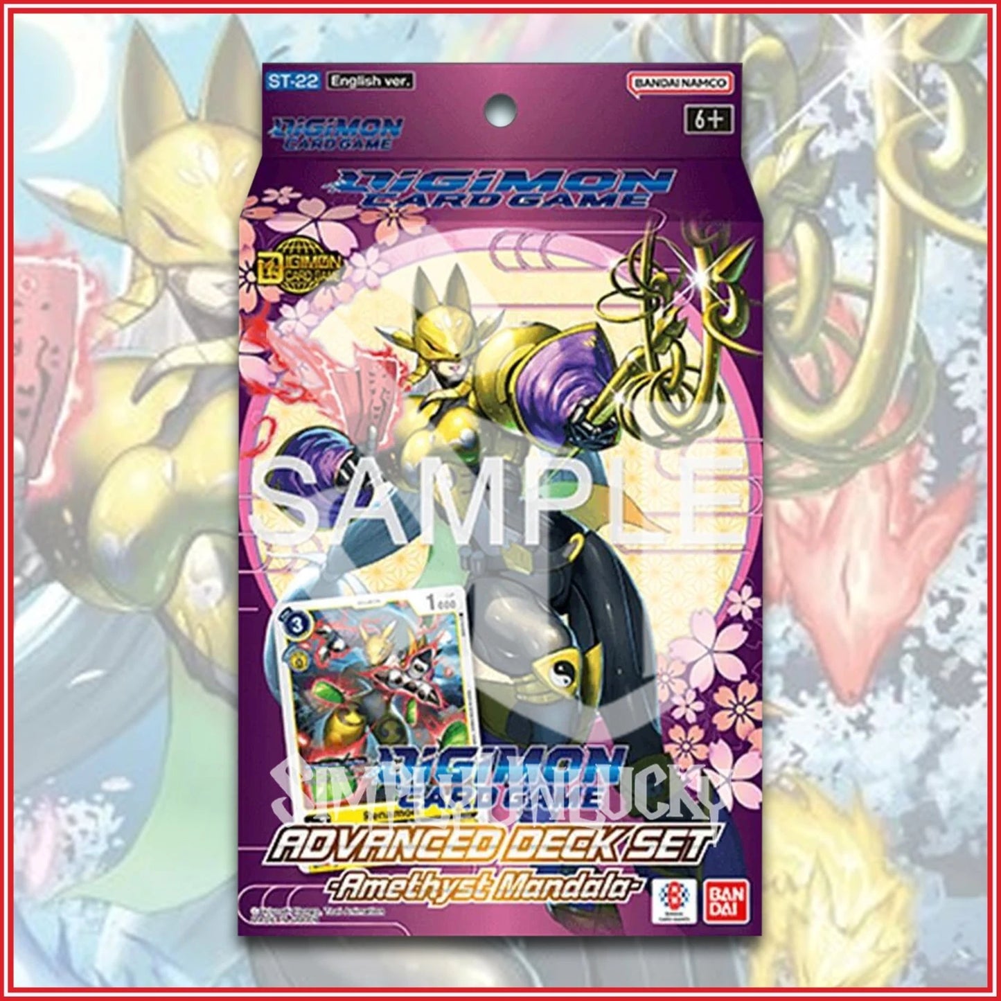 Digimon TCG Advanced Deck Set Amethyst Mandala