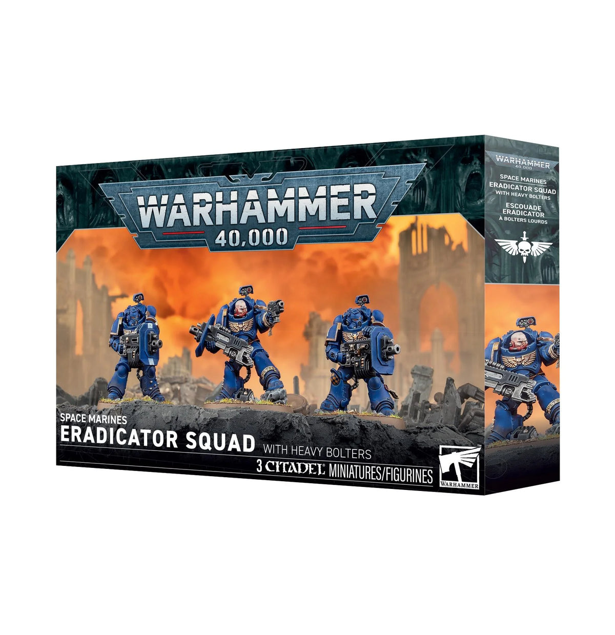 Warhammer 40k - space marine - Eradicator squad with heavy bolters
