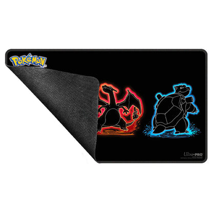 Ultra Pro Foil Playmat: Neon Kanto Venusaur/Charizard/Blastoise