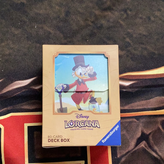 Disney Lorcana: Chapter 3 Into the Inklands Scrooge Mcduck Deck Box
