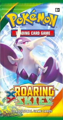 Roaring Skies XY Pokemon blister pack