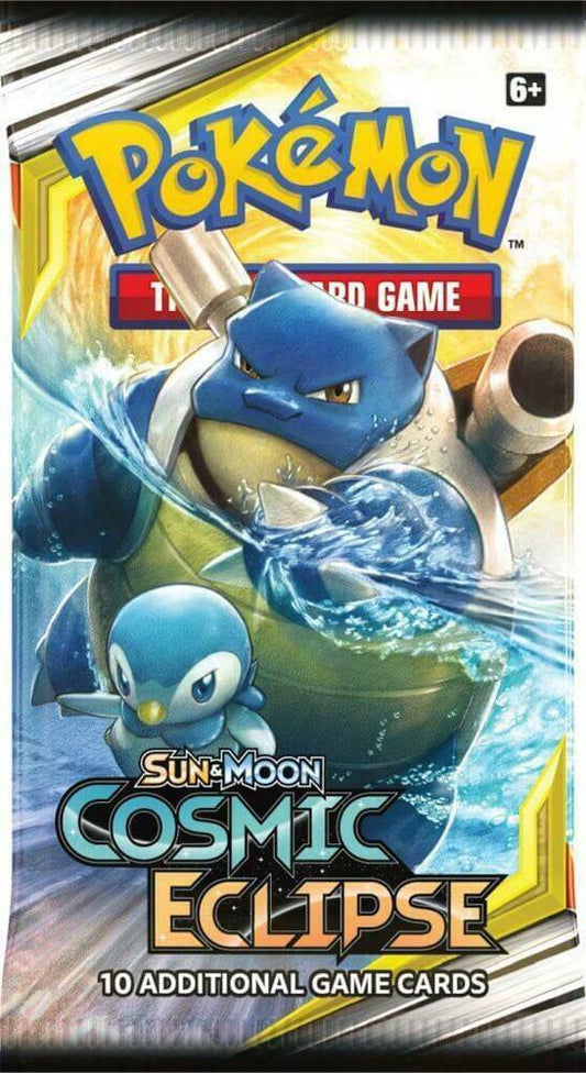 Pokemon Sun Moon Cosmic Eclipse booster pack