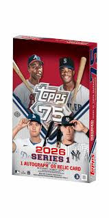 2026 Topps 75th Series 1 Hobby Box