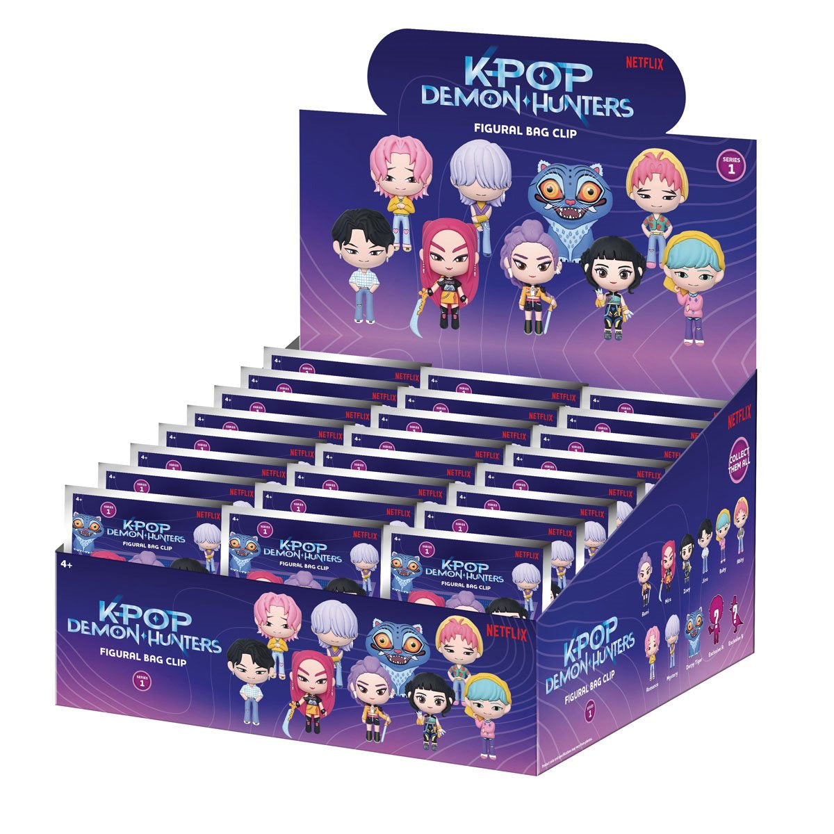 Kpop Demon Hunters Figural Bag Clip
