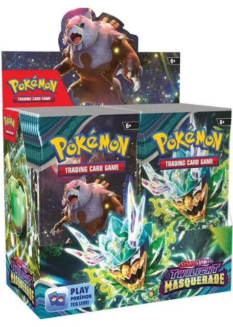 (Pre-order) Pokémon: Scarlet & Violet Twilight Masquerade Booster Box