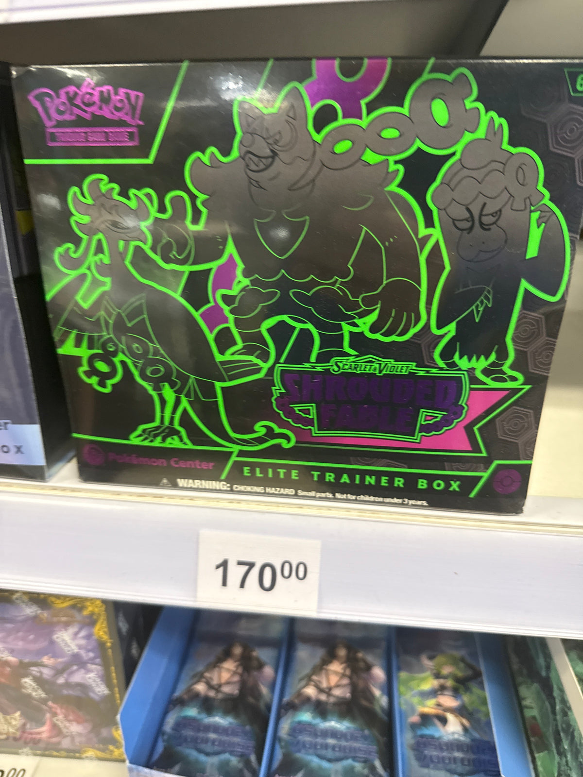 Pokemon center shrouded fable etb