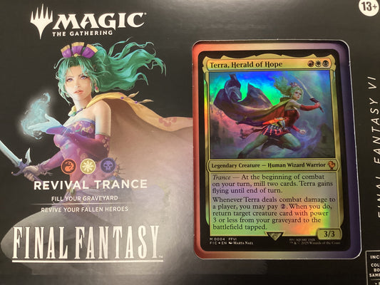 Magic: Final Fantasy VI Commander Deck - Revival Trance