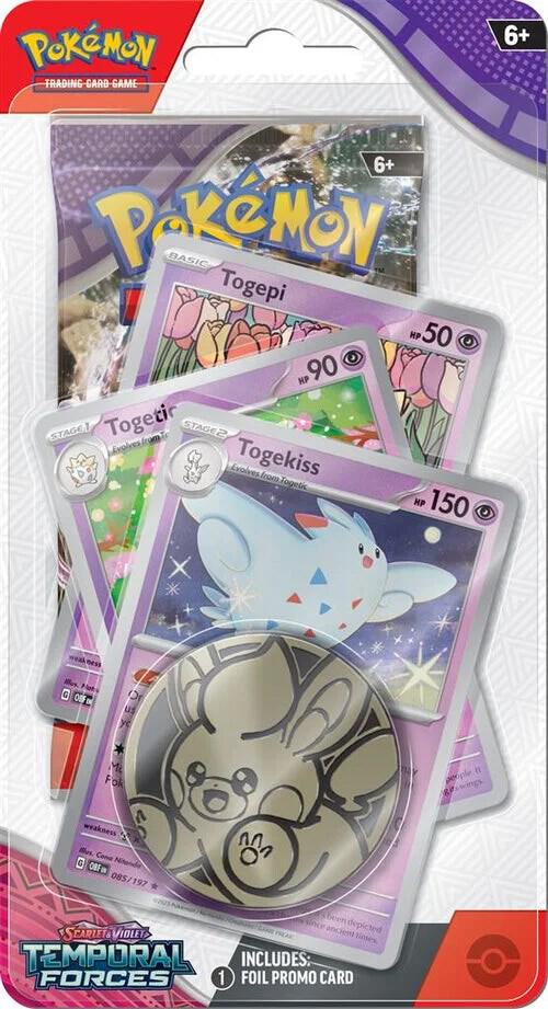 Pokemon Temporal Forces premium checklane blister