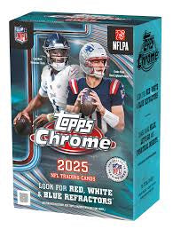 2025 Topps Chrome Football Blaster