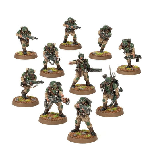 Warhammer Astra Militarum Cadian Shock Troops